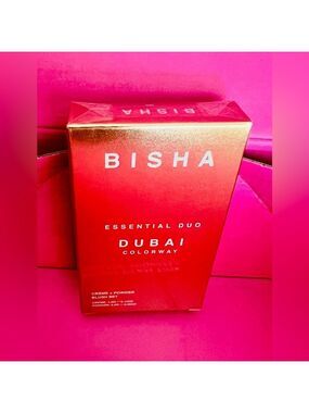 Brand New! Bisha Essential Duo Dubai Colorway Crème + Powder Blush Set